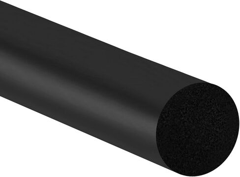 PATIKIL 3/4 Inch x 3.3 Feet Backer Rod, Foam Rope Caulk Crack Joint Filler Roll Seal Weather Strip for Home Construction, Black in Saudi Arabia