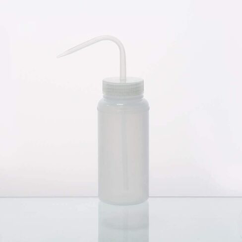 6pcs of Wide Mouth Unitary Wash Bottles, Vol.500ml 17oz, LDPE Bottle with PP Draw Tube, LVM008 in Saudi Arabia