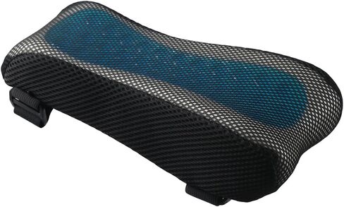 1 Pair Memory Foam Armrest Pads Chair Arm Pads, Cushions Elbow Pillow with Cooling Gel Pressure Relief Office Chair Home Chair Armrest in Saudi Arabia