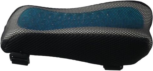 1 Pair Memory Foam Armrest Pads Chair Arm Pads, Cushions Elbow Pillow with Cooling Gel Pressure Relief Office Chair Home Chair Armrest in Saudi Arabia