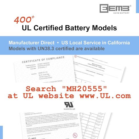 EEMB 4Pack ER14505 AA 3.6V Lithium Battery Li-SOCL₂ Non-Rechargeable Battery SB-AA11 LS14500 TL-5903 SL-360 S7-400 ER14500 for Sensor Water Electricity Meter Gas PLC Facility Equipment Spare Battery in Kuwait