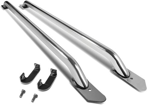DNA MOTORING RAIL-009-SS Pair of Truck Bed Rails for 14-17 Silverado Sierra 5.5ft Bed,Metallic in Saudi Arabia