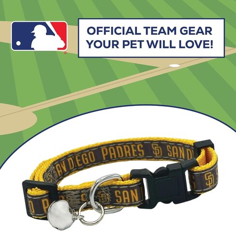 MLB CAT Collar Atlanta Braves Satin Cat Collar Baseball Team Collar for Dogs & Cats. A Shiny & Colorful Cat Collar with Ringing Bell Pendant in Saudi Arabia