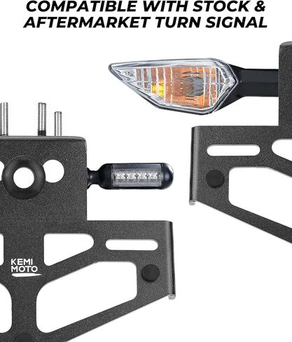 KEMIMOTO متوافق مع 2022 Ninja 400 Fender Eliminator Z400 لوحة ترخيص متوافقة مع Ninja 400 Z400 2023 2022 2021 2020 2019 2018 in Kuwait