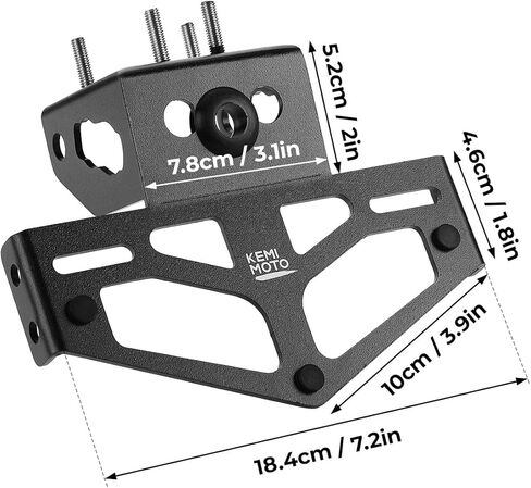 KEMIMOTO متوافق مع 2022 Ninja 400 Fender Eliminator Z400 لوحة ترخيص متوافقة مع Ninja 400 Z400 2023 2022 2021 2020 2019 2018 in Kuwait