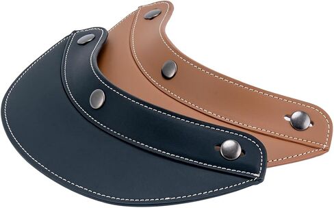 Motorcycle Helmet Peak Visor Shield for 3/4 Open Face Retro Motorcycle Helmets and Half Helmets Sun Shade Protection in Kuwait