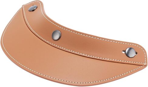 Motorcycle Helmet Peak Visor Shield for 3/4 Open Face Retro Motorcycle Helmets and Half Helmets Sun Shade Protection in Kuwait