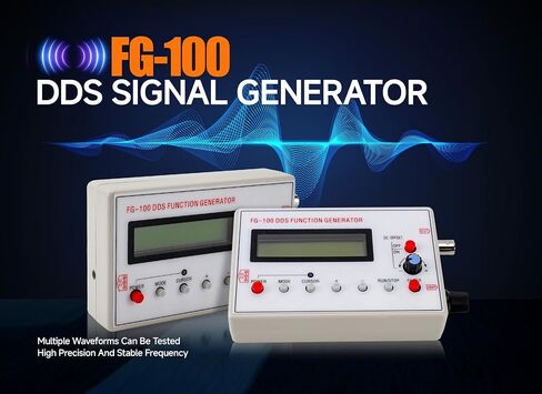 مولد وظيفة Gugxiom FG 100 DDS، عداد DDS، تردد جيبي 1 هرتز - 500 كيلو هرتز، مقياس مولد مصدر العداد، يستخدم لمعامل معايرة وقت المسح الضوئي in Saudi Arabia