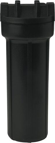 Pentair Pentek 158319 مبيت مرشح درجة الحرارة العالية، 1/2 بوصة NPT #10 مبيت مرشح المياه ذو الخط النحيف، 10 بوصة، أسود/أسود in Kuwait