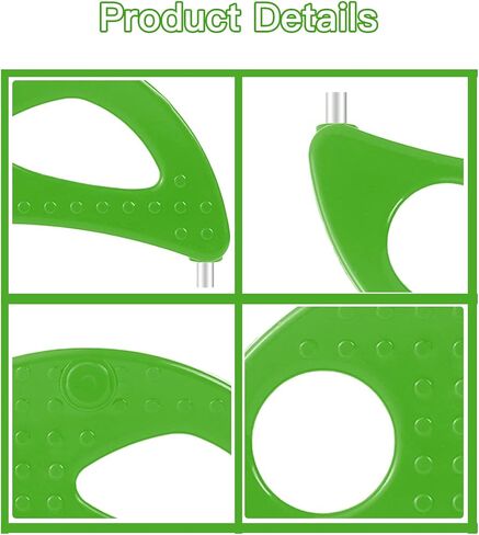 أداة الهلال متوافقة مع قطع غيار عصارة جاك لالان CL003AP E1188 E1189 MT1000 (أخضر) in Kuwait