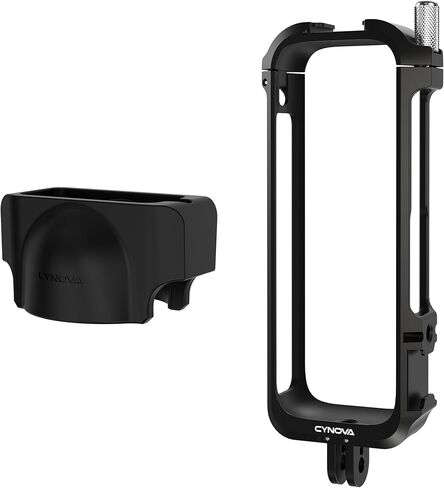 إطار المرافق CYNOVA Insta 360 X4 لملحقات insta360 X4، حافظة واقية Insta 360 X4 من الألومنيوم لملحقات Insta 360 X4، 2 حذاء بارد، حماية إضافية، مرونة التركيب in Kuwait