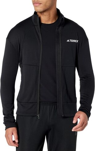 جاكيت Terrex Multi Light Fleece بسحاب كامل للرجال من adidas in Saudi Arabia