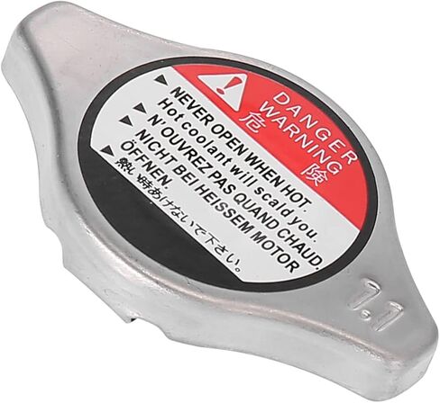 Motoforti Radiator Coolant Recovery Cap Radiator Cap,for Acura MDX 2007-2017,Metal,Silver Tone,Black in Saudi Arabia