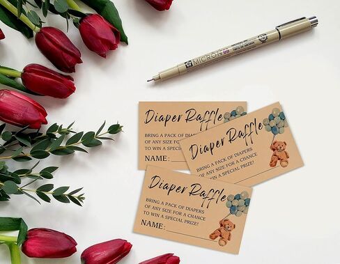 1 لافتة يافل للحفاضات ومجموعة 50 بطاقة كرافت، حفل استقبال مولود محايد للجنسين، زينة استحمام الطفل، ألعاب استحمام الطفل/119KF in Kuwait