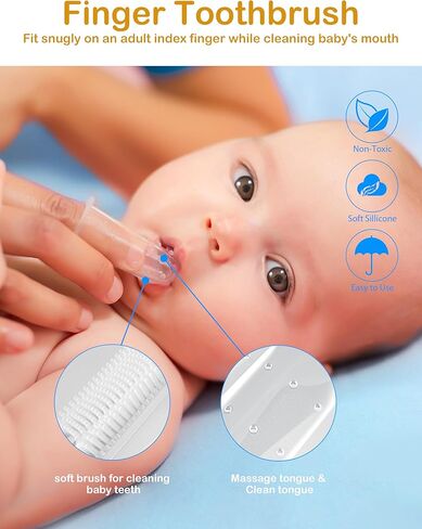 Baby Healthcare and Grooming Kit 15 in 1, Safe Baby Grooming Kit Newborn Girl Boy Essentials, Portable Baby Care Set Nursery Shower Gift for Infant Baby Registry Search (Blue) in Saudi Arabia