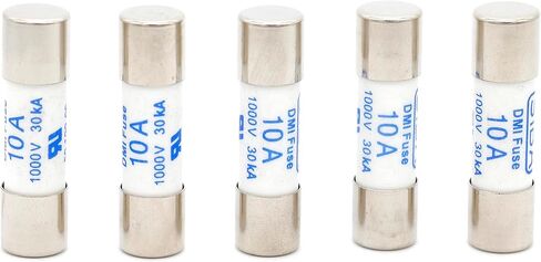 5 قطع رقمي متعدد السيراميك فيوز 10A 30KA 1000V سريع المفعول 10X38mm in Kuwait