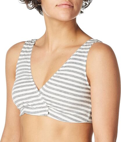 الأمومة الأمومة المرأة الناعمة القطن دنة التفاف الجبهة الأمومة والرضاعة النوم Bralette الصدرية S-3x in Kuwait