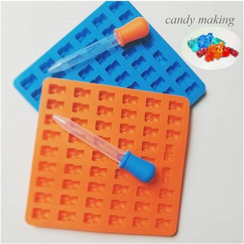 11 Pcs Eye Droppers for Kids - 5ml Silicone Plastic Pipettes Liquid Transfer Dropper for Crafts Science Water Play Candy Gummy Molds in Saudi Arabia