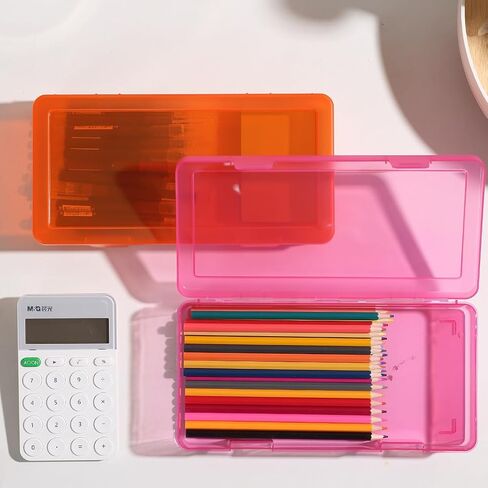 Organizing Container with Latching Lids,Stackable Plastic Empty Storage Boxes for Office,Lego,Crayon and Other Craft Projects (18 Pack-Clear) in Saudi Arabia