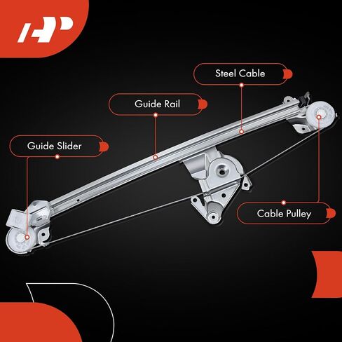 A-Premium Power Window Regulator Without Motor Replacement for Mercedes Benz W210 E300D E320 E420 E430 Rear Left Driver Side in Saudi Arabia