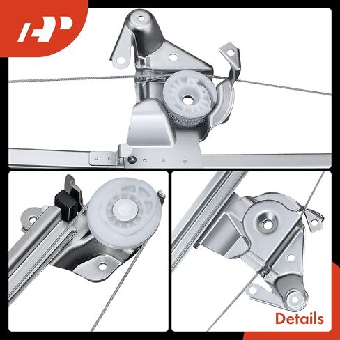 A-Premium Power Window Regulator Without Motor Replacement for Mercedes Benz W210 E300D E320 E420 E430 Rear Left Driver Side in Saudi Arabia