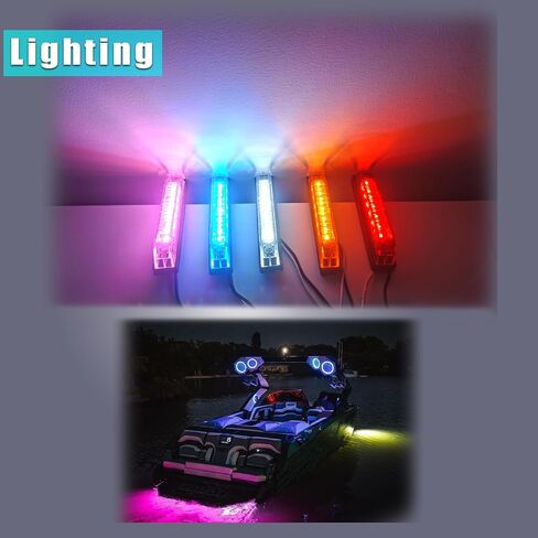 7 قطعة أضواء علامة LED العنبر + 7 قطعة أضواء LED الحمراء للشاحنات والمقطورات RV سيارة حافلة القوارب البحرية 12 فولت أضواء جانبية led in Kuwait