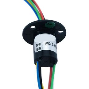 WX12-6P05 OD 12mm 6-way 5A 360 degree rotating slip ring 6-way rotating conductive joint in Kuwait