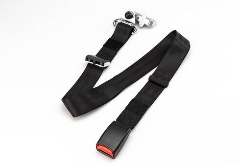 AMF Bruns H450226-1010 حزام كتف ثابت-حزام أسود مع تركيبات L-track-متوافقة مع أحزمة LAP AMF Bruns ، يحل محل H350226-1010 in Saudi Arabia