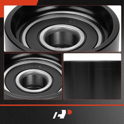 A-Premium Belt Idler Idler Pulley متوافقة مع Volvo VAH 2011-2019 ، VHD 2004-2008/2011-2020 ، VN 2004 ، VNL 2004-2009/2013 ، VNM 2004-2008/2013 ، VT 2006-2009 & Mack Granite 2018/2020-2023 ، GU7 ، GU8 ، in Saudi Arabia