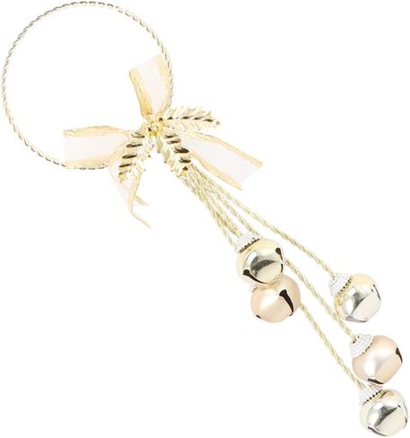 BESPORTBLE Door Knob Ornaments Christmas Tree Christmas Pendant for Door Xmas Tree Bell Ornament Bell Ornament Xmas Hangers Hanging Bells Golden On The Decorative Items in Saudi Arabia