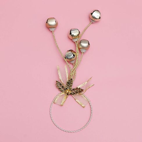 BESPORTBLE Door Knob Ornaments Christmas Tree Christmas Pendant for Door Xmas Tree Bell Ornament Bell Ornament Xmas Hangers Hanging Bells Golden On The Decorative Items in Saudi Arabia