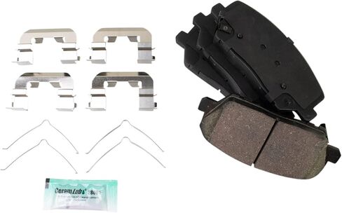 TRQ Brake Pads Ceramic Compatible with 2017-2019 Kia Cadenza in Saudi Arabia
