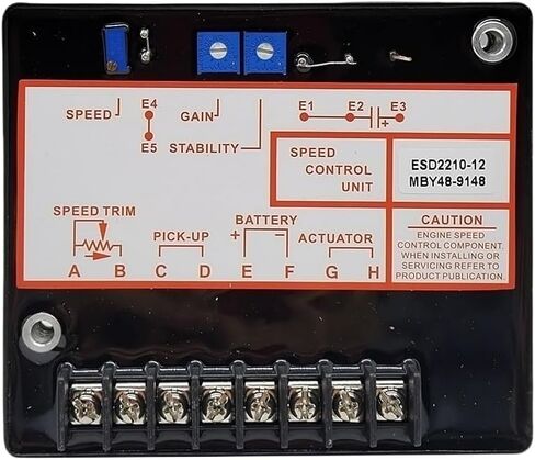 DC12V 24V ESD2210 سرعة محرك وحدة تحكم وحدة التحكم الحاكم لوحة ESD2210-12 أجزاء المند (24 فولت) in Kuwait