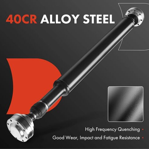 A-Premium Rear Driveshaft Prop Shaft Assembly Compatible with Jeep Wrangler 2012-2016 V6 3.6L, 4WD in Saudi Arabia