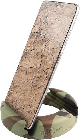 GoDonut Ultra Phone Stand - Portable Mount Accessory for Travel, Nightstand or Desk- Compatible with Tablet, iPhone & Most Smartphones – Skulls Pink in Kuwait