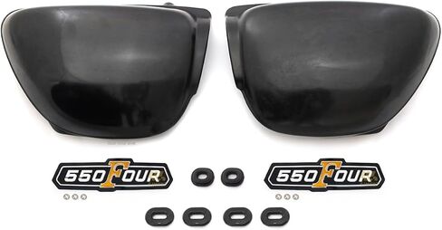 Complete Side Cover Kit - Fits Honda CB550K - 1974-1976 - Left & Right Panels in Saudi Arabia
