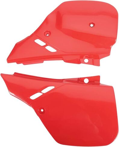UFO Side Cover Plastic Panels Cherry Fighting Red Compatible with 1989 89 CR125 CR500 in Saudi Arabia
