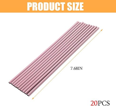 قطاع الديكور لمكيف الهواء ، 20pcs ، مخرج هواء هواء القابل للانحناء المرن ، وملحقات مزخرفة الصدفة الداخلية للسيارات ، متوافقة مع معظم المركبات (حمراء ثلج هش) in Kuwait