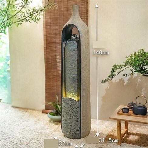 Decor Floor Feng Shui Ornaments Chinese Style Living Room Decoration Fountain Waterscape Opening Housewarming Gift for Entryway in Saudi Arabia