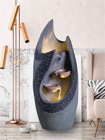 Decor Flowing Water Fountain Decoration Office Porch Living Room Home Outdoor Courtyard Circulating Water Decoration for Entryway in Saudi Arabia