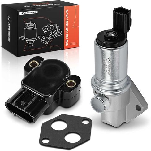 A-premium idle control Valve IAC + Throttle position sensor tps متوافق مع فورد توروس 1997-1999 ، Ranger 2002-2003 & Mercury Sable 1997-1999 ، 3.0L in Saudi Arabia