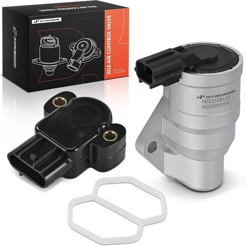 A-Premium Idle Air Control Valve IAC + Throttle Position Sensor TPS Compatible with Ford F-150 2001-2003, F-150 Heritage 2004, E-150 2003, E-150 Club Wagon, E-150 Econoline, E-250, E-250 Econoline in Saudi Arabia