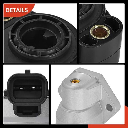 A-Premium Idle Air Control Valve IAC + Throttle Position Sensor TPS Compatible with Ford F-150 2001-2003, F-150 Heritage 2004, E-150 2003, E-150 Club Wagon, E-150 Econoline, E-250, E-250 Econoline in Saudi Arabia