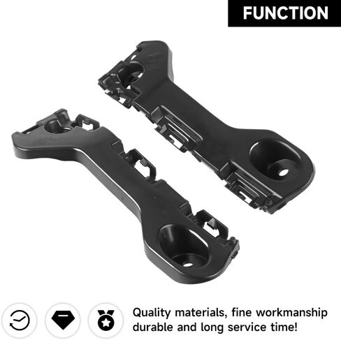 Front Bumper Bracket Bumper Retainer Support - Compatible for Ford Edge 2.0L L4 - Gas, 3.5L V6 - Gas, 3.7L V6 - Gas Limited, SE, SEL, Sport 2012 - 2014 - Replace Part BT4Z17C947A, BT4Z17C947B in Saudi Arabia