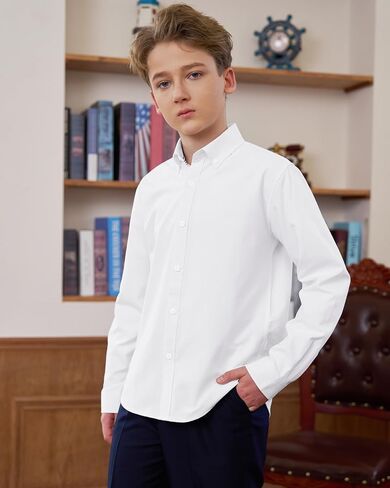 J.VER Men's Oxford Shirt and Boy's Long Sleeve Oxford Shirts in Saudi Arabia