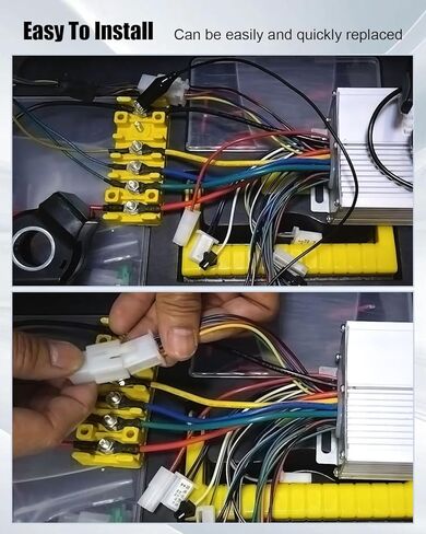 Ulzozn Electric Scooter Control Module Fit for Razor E200 E300 (V13+) MX350 (V33+) SUV 24V Scooter application ZK2430-D-FS-ROHS in Saudi Arabia