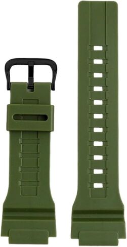 18mm Resin Silicone Watch Strap Fit for Casio WS-1400H WS1300 WS-1500 W-737H AE-1500 Men Fashion Watch Band in Kuwait