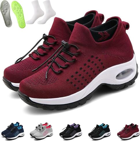 راحة ارتداء الأحذية للنساء ، والراحة ortho strudr stretch shoes ، وسادة الهواء سادة العظام الممرضة أحذية رياضية in Kuwait