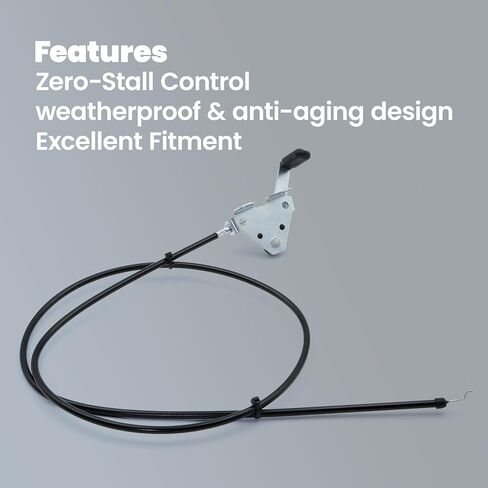 Astrosync Throwrottle and Cok Cable Fit for Scag Cheetah II Turf Tiger II ، Fair Myers Throttle & Choke Cable استبدال 481363 in Saudi Arabia