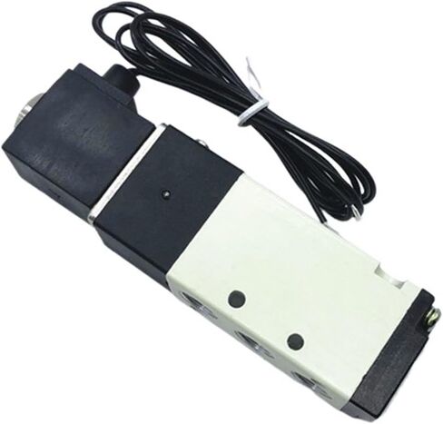4V110-06 1/8 صمامات الملف اللولبي للهواء 2 الموضع 5 Port Pneumatic Control Valve DC12V DC24V AC110V AC220V (DC24) in Kuwait